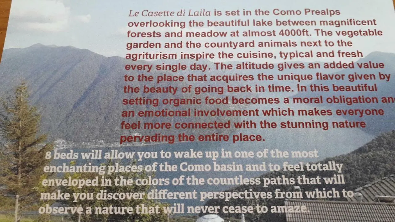 Alojamento de Turismo Rural Le Casette Di Laila Colonno Itália